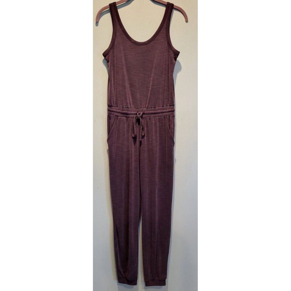 Sleeveless Jumpsuit Blue/Gray Stretch Rachael Zoe XS